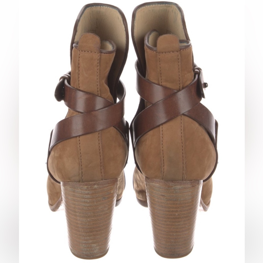 rag & bone Tan Leather Ankle Boots - Picture 4 of 4